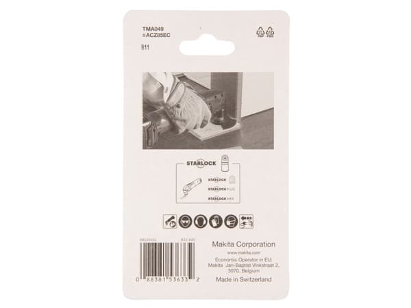 Makita B-64836, hiiliteräs (HCS), 8,5 cm, 1 kpl