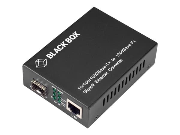 MEDIA CONVERTER 10/100/1000 ETHERNET SFP