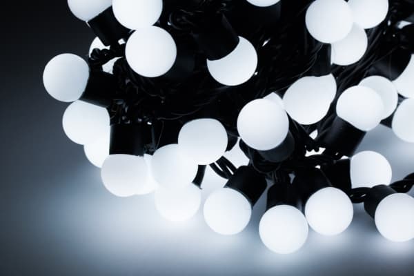 Vipow LED-julgransbelysning, kallvit (20 m)