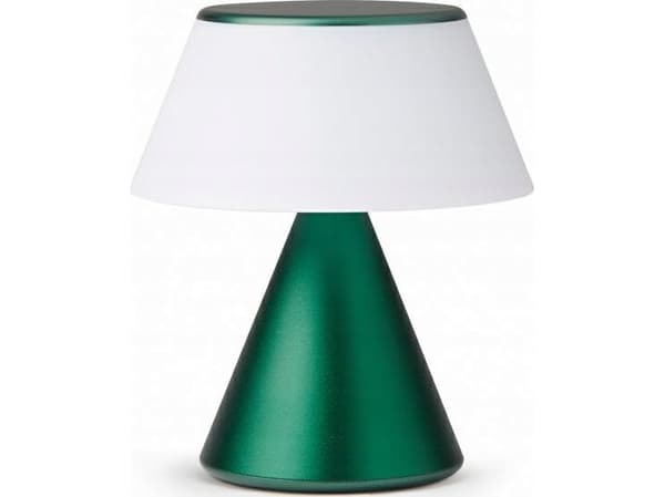 Lampa stołowa Lexon Luma M LED lamp dark green/dark green LH87DG1