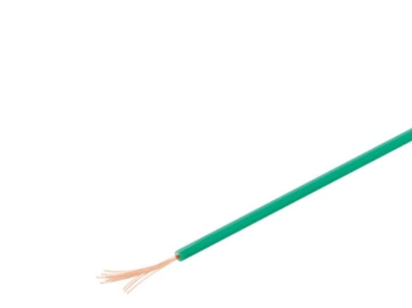 Goobay 55042, 0,14 mm², grön, 10 m, 1,1 mm