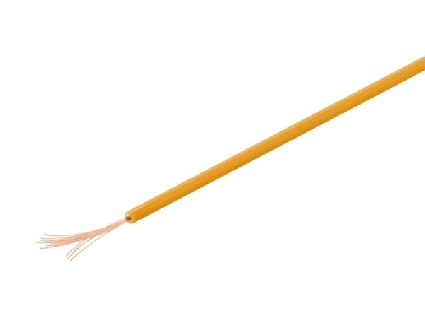 Goobay 55043, Koppar, 0,14 mm ², Orange, Polyvinylklorid (PVC), CE, 10 m