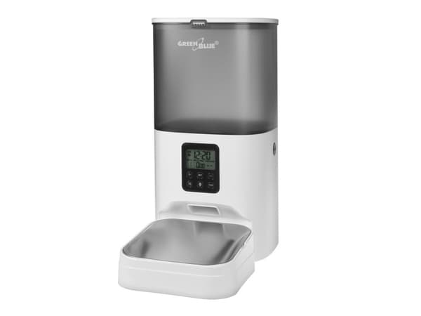 GreenBlue automatisk dyrematdispenser/mater, 6L, USB 5V1A, GB393