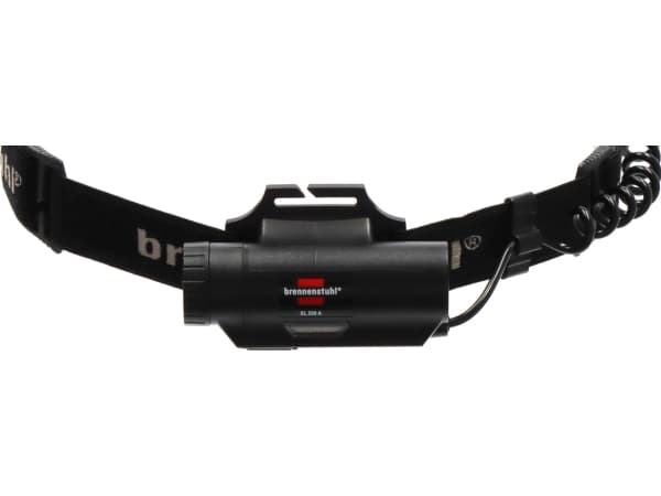 Brennenstuhl 1173760000, Taskulamppu otsapanta, musta, muovi, IP44, LED, 500 lm