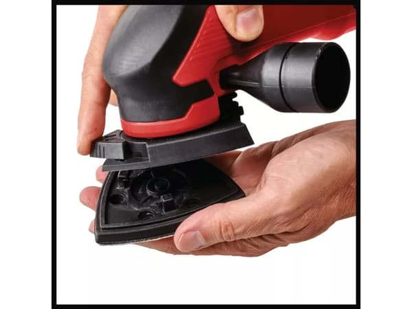 Einhell TC-DS 20 E, Delta hiomakone, Velcro, musta, punainen, 12000 rpm, 22000 rpm, vaihtovirta