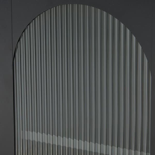 Sängbord Karlskrona 101,5x42,5x40 cm stål svart [en.casa]