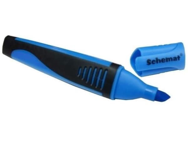 Blå highlighter (12 stk)