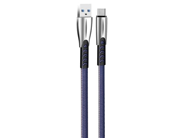 ColorWay Cable USB Type-C (Zinc Aalloy) 2.4?, 1m | CW-CBUC012-BL