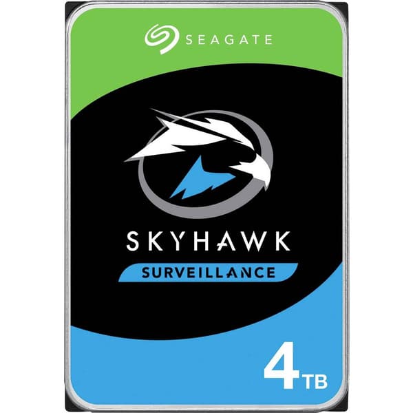 Seagate SkyHawk™ 4 TB Hårddisk 3.5 SATA III ST4000VX016 Bulk