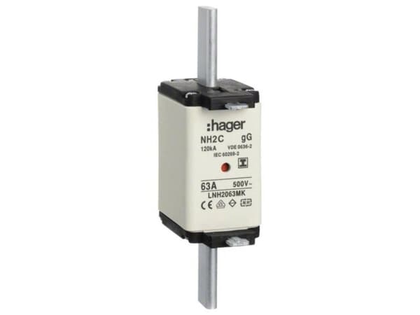 Hager LNH2063MK, 49 mm, 135 mm Hager LNH2063MK, 49 mm, 135 mm Hager LNH2063MK, 49 mm