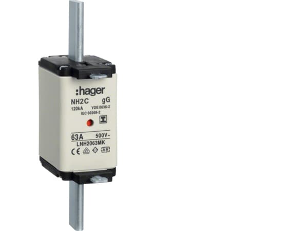 Hager LNH2063MK, 49 mm, 135 mm Hager LNH2063MK, 49 mm, 135 mm Hager LNH2063MK, 49 mm