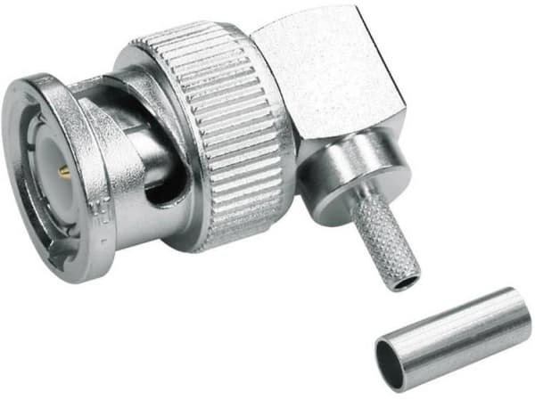 Telegärtner 100023304 100023304 BNC-kontakt Stickpropp, vinklad 50 ? 1 st