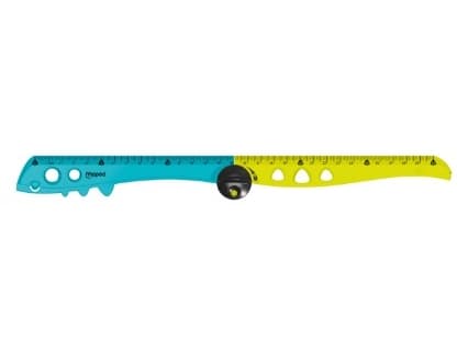 Maped Croc Croc 282030, Metrisk, cm, mm, Blå, Gul, 1 styck, 0,3 m