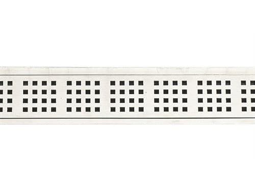 Unidrain kryss L700mm Firkant - design. Unidrain 1604