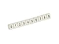 Miniatyrbild 1 av 2: Brady SCNC-23 0-9, Svart, Vit, Nylon, 50 styck, 5,9 mm, 8,5 mm