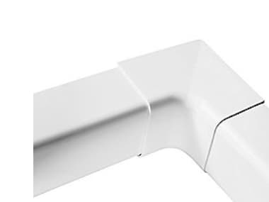T110-H invendig hjørne - 110x75 mm, Hvid RAL 9010