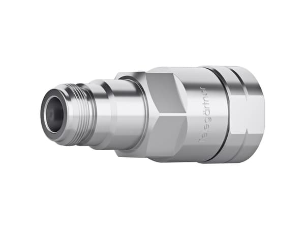 Telegärtner J01021C0163 100024070 N-liitin Liitin, suora 50 ? 1 kpl