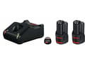 Miniatyrbilde 2 av 2: Bosch 1 600 A01 9R8, Batteri- og ladersett, Lithium-Ion (Li-Ion), 2 Ah, 12 V, Bosch, Sort