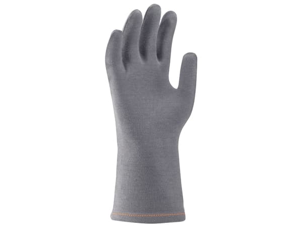 Uvex 60838, Isolerende hansker, Grå, Ildbestandig, Akryl, Bomull, Stoff