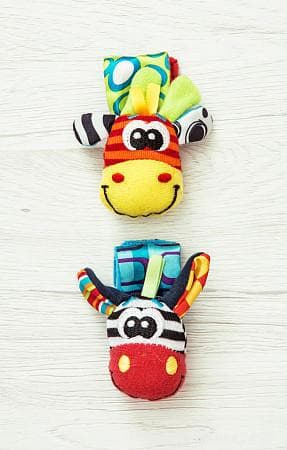 Baby cartoon animal leksaks strumpor aktivering