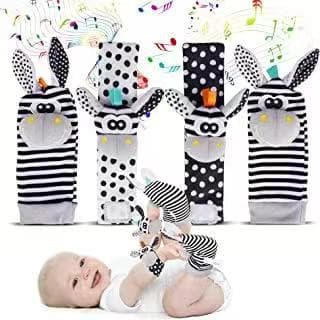 Baby cartoon animal leksaks strumpor aktivering