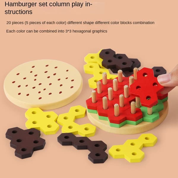 Hamburgare Pussel