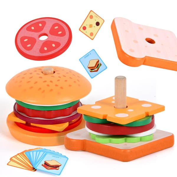 Hamburgare pussel