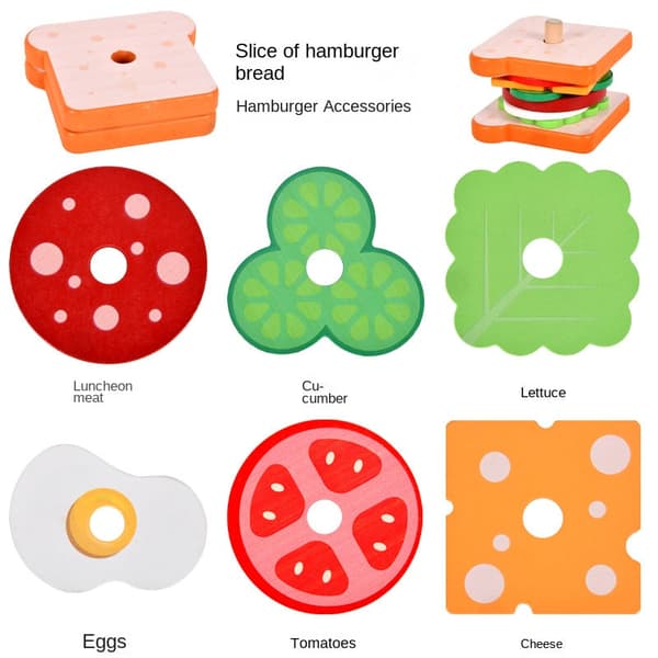 Hamburgare pussel
