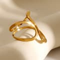 Miniatyrbild 4 av 7: Stainless steel irregular ring