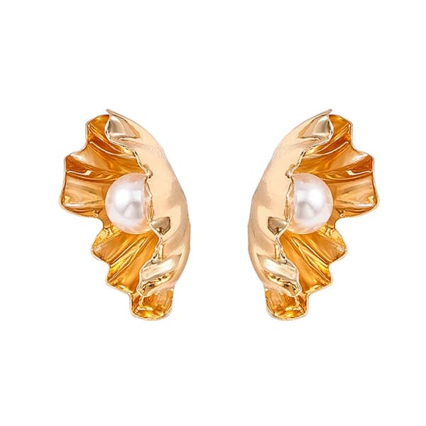 Shell Imitation Pearl örhänge