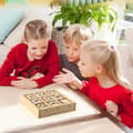 Miniatyrbild 3 av 5: Wooden 3D XO Pussel