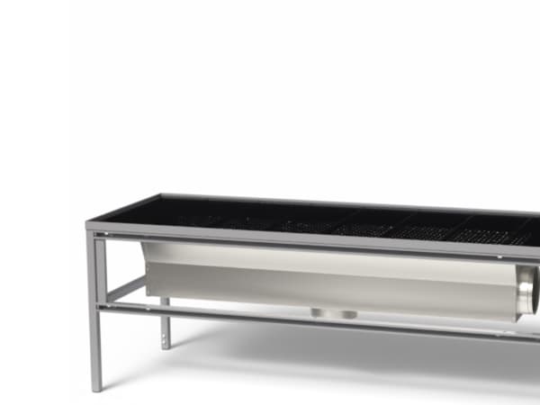 Poistopöytä Kevyt H-kehys 2000x800 mm