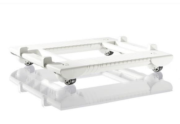 Venta vogn for ulike luftspylermodeller hvit