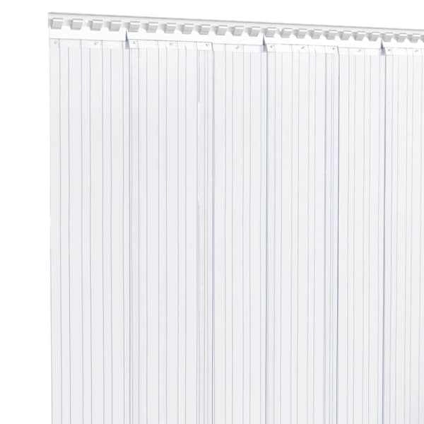 Köldridå transparent 200x1,6 mm 25 m PVC