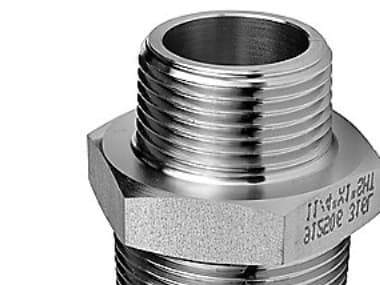 Cast Red.Br.Np 1/2 - 3/8 - Rostfritt, i kvalitet AISI 316