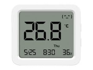Xiaomi Smart Temperature and Humidity Monitor 3 - Temperatur- och fuktighetssensor - trådlös - Bluetooth 5.0 LE