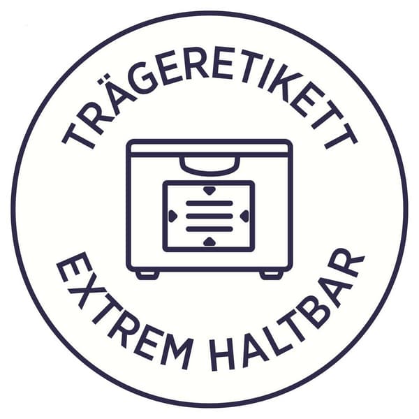 Avery-Zweckform 8001-20 Hållar-etiketter 120 x 80 mm Polypropen Vit, Ljusgrå 80 st Permanent