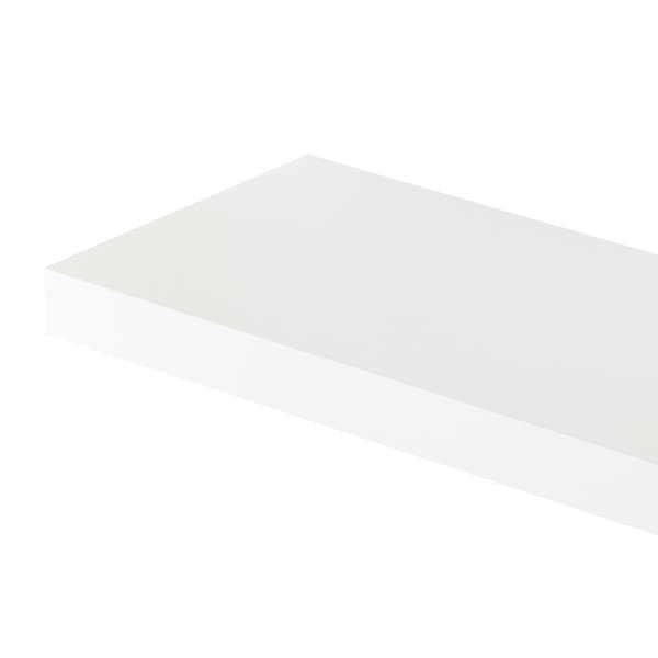 Vägghylla Stranda set om 3 vit 60x20x3,5 cm [en.casa]
