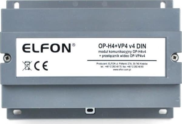 Elfon Kommunikationsmodul OPTIMA OP-H4v4 DIN