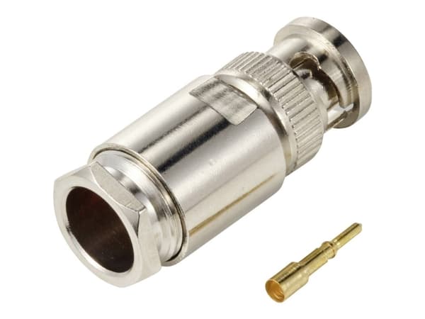 TRU COMPONENTS TC-12885916 BNC-kontakt Stickpropp, rak 50 ? 1 st