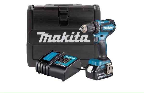 Batteridrevet boremaskin MAKITA DDF485SF, 18 V, 3,0 Ah Li-ion, 50/27 Nm