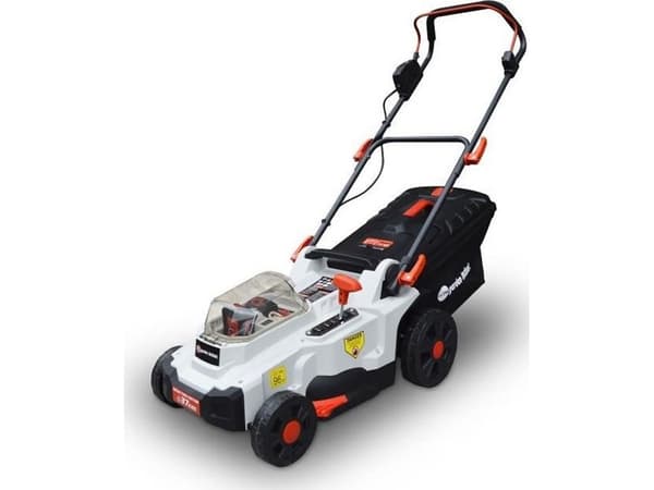 Batteridrevet gressklipper ELEM, 2 x 20 V, 2 x 2,0 Ah, 37 cm, 35 l