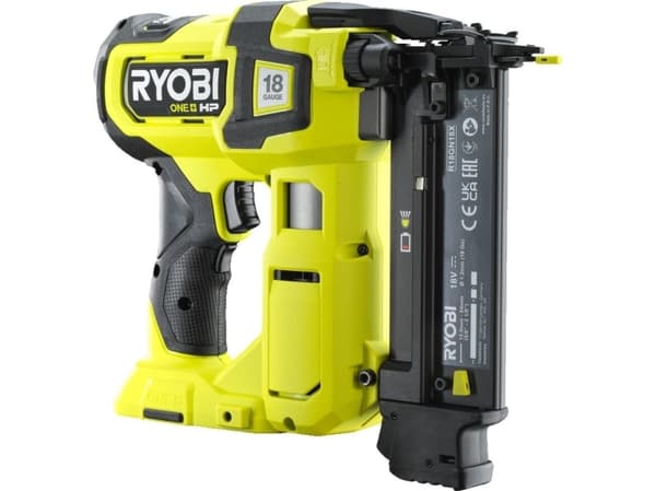 Cordless nailer RYOBI ONE+ HP R18GN18X-0, 18V, nail type 18G, 15-54mm, without battery - SOLO