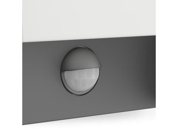 Philips myGarden 1646193P3, Väggbelysning för utomhusbruk, Antracit, Vit, Gjuten aluminium, IP44, II, Ytmonterad