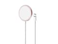 Miniatyrbild 1 av 2: Puro Magnetic Wireless Induction Charging Station USB-C, MagSafe compatibile, 1m, pink