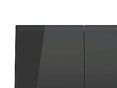 Betjeningsplade Sigma70 sort glas