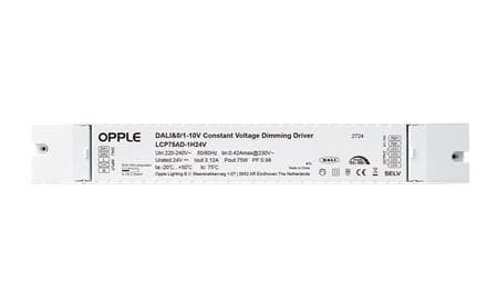 OPPLE OPPL LED-ohjain 24V-75W-DALI/10V/PWM