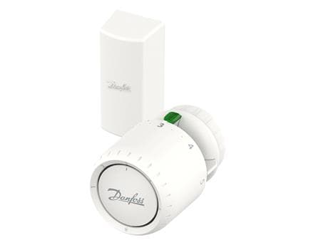 Danfoss Aveo std. sensorelement - Fjärrsensor 2 m. kapillärrör. 7-26 grader. Frostskydd. RÅ