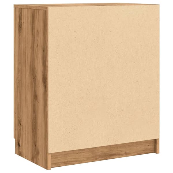 Skoskåp artisian ek 59x35x70 cm konstruerat trä