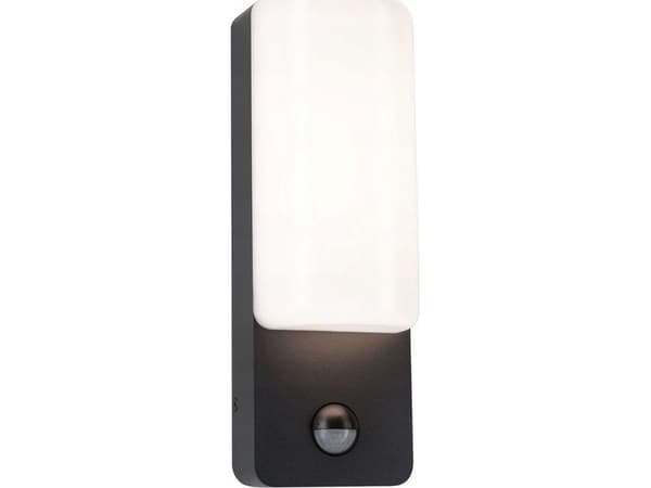 Paulmann seinävalaisin BONNIE LED PIR 8.5W 560lm 3000K IP44 230V antrasiitti alumiini
